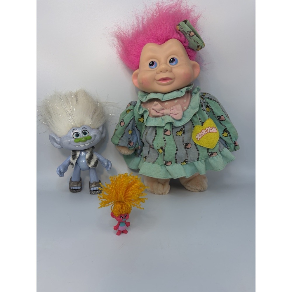 Magic Trolls Babies 14"Troll Doll Baby Applause/Poppy Troll/Guy Diamond Sparkle‎